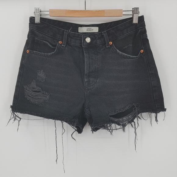 Topshop Pants - Topshop | distressed denim shorts